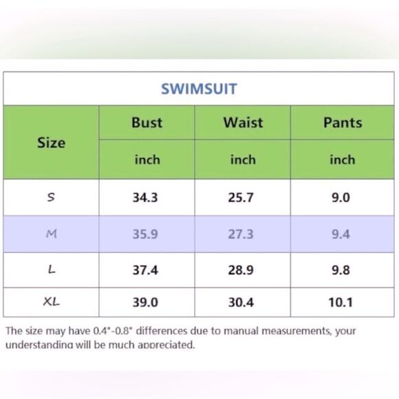 NWT Hilinker Blue Ruched Bikini Criss Cross Back High Cut Swimsuit Set Sz M - Picture 11 of 11